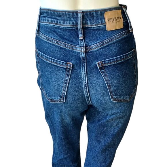 69654...Hollister Straight leg Jeans Size 0S, W24 W29, 10"Rise - Picture 5 of 6